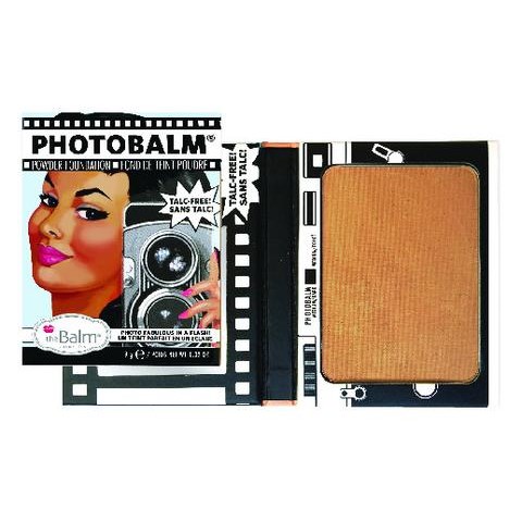the Balm Thebalm Photobalm Powder Foundation Medium Dark