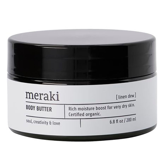 Body butter, Linen dew, 200 ml Meraki Vartalovoit