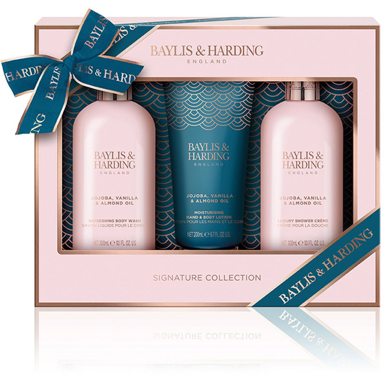 Jojoba Vanilla & Almond Oil, 900 ml Baylis & Harding Vartalotuotepakkaukset