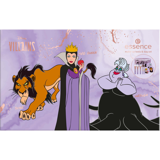 essence Disney Villains Make-Up Tools & Bag Set