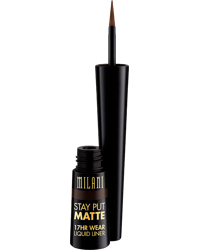 Stay Put Matte Liquid Eyeliner, Black Matte