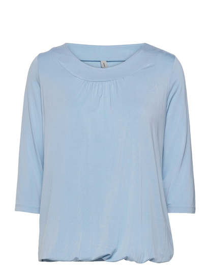 Sc-Marica Blouses Short-sleeved Sininen Soyaconcept