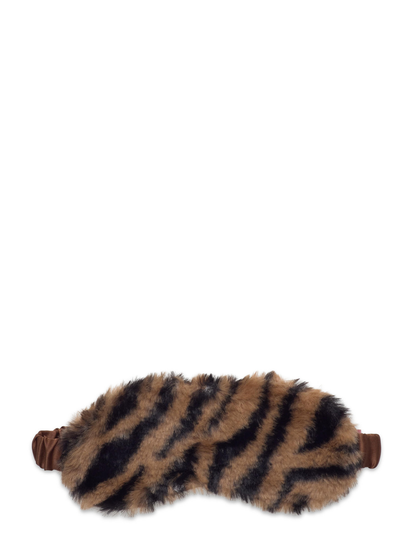 Fake Fur Zebra Eyemask Lingerie Night & Loungewear Sleeping Masks Monivärinen/Kuvioitu Hunkemöller