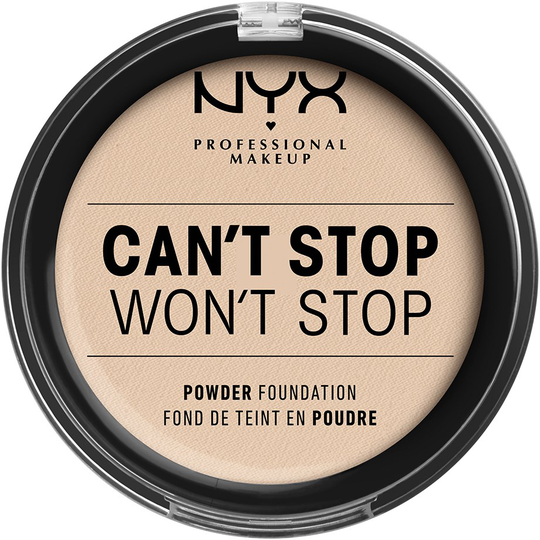 NYX PROFESSIONAL MAKEUP Can't Stop Won't Stop Powder Foundation F