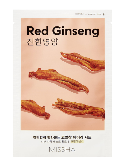 Missha Airy Fit Sheet Mask Beauty WOMEN Skin Care Face Face Masks Sheet Mask Nude Missha