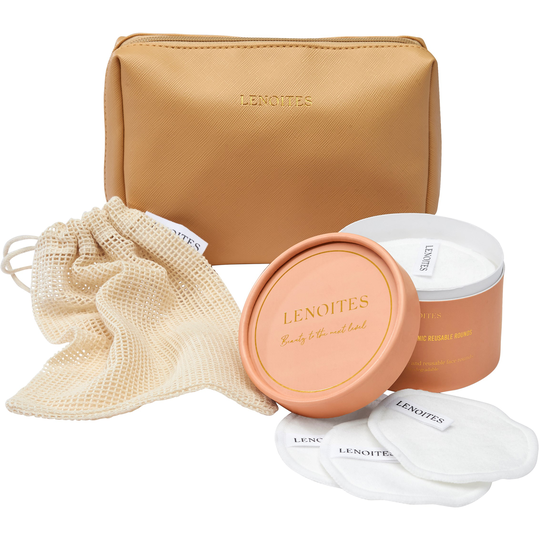 Lenoites Pure Premium Organic Reusable Rounds 14 st