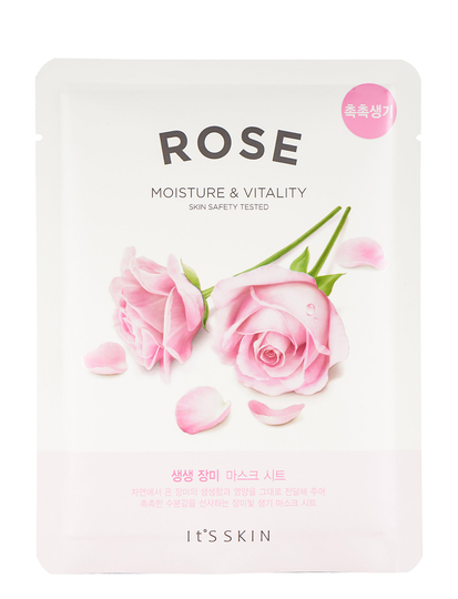 It's Skin The Fresh Mask Sheet Rose Beauty WOMEN Skin Care Face Face Masks Sheet Mask Nude It'S SKIN