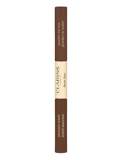 Brow Duo 03 Cool Brown Kulmakynä Meikki Ruskea Clarins