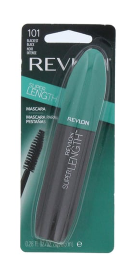 Revlon Super Length Mascara Blackest Black Carded (musta)
