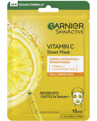 Skin Active Vitamin C Sheet Mask Super Hydrating + Brightening, 28g