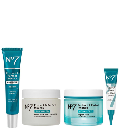 No7 Age-Defying Skincare Regime - Protect & Perfect, No7 Kasvojen hoito