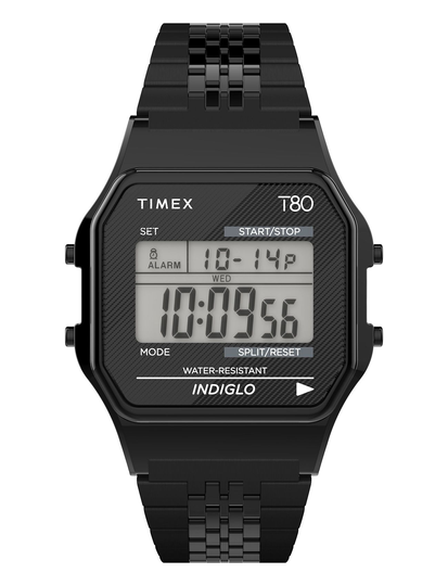 Timex T80 Rannekellot Musta Timex