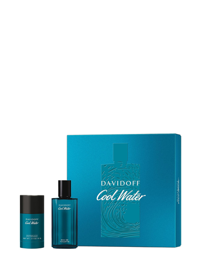 Cool Water Man Edt 40Ml/Deo Stick 75Ml Hajuvesi Eau De Parfum Nude Davidoff