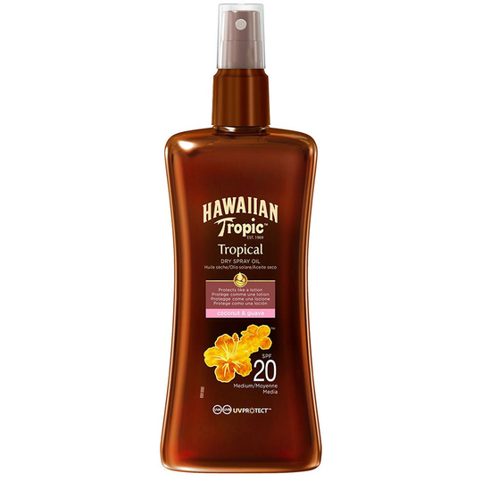 Hawaiian Tropic Protective Dry Spray Oil SPF 20, 200 ml Hawaiian Tropic Aurinkovoiteet