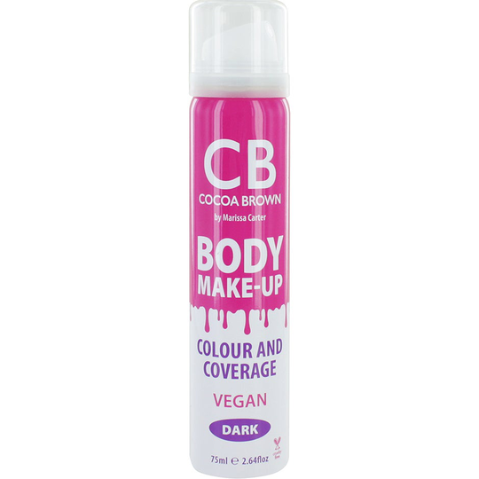 Body Make-Up Dark Colour & Coverage, 75 ml Cocoa Brown Itseruskettavat