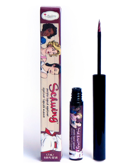 Schwing! Purple Liquid Eyeliner Eyeliner Rajauskynä Meikki Liila The Balm