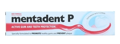 Mentadent 100ml hammastahna Active Gum & Teeth Health hammaslääketieteelle