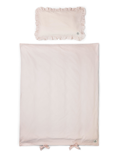 Crib Bedding Set - Powder Pink Home Sleep Time Bed Sets Vaaleanpunainen Elodie Details