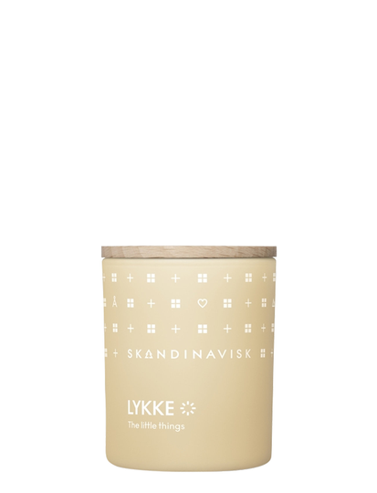 Lykke Scented Candle With Lid 65G Tuoksukynttilä Nude Skandinavisk