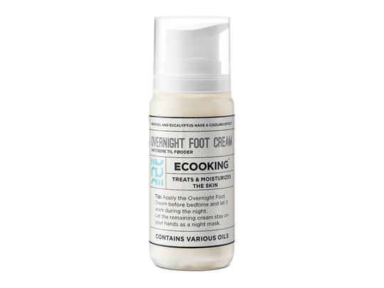 Overnight Foot Cream, 100 ml Ecooking Jalkavoiteet