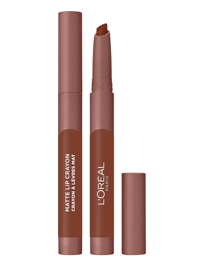 Infaillible Matte Lip Crayon Trés Sweet 104 Huulipuna Meikki Ruskea L'Oréal Paris