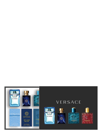 4 X Minature Men Hajuvesi Eau De Parfum Nude Versace Fragrance
