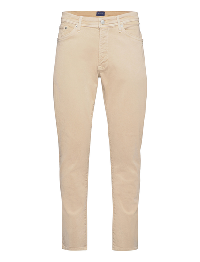 D1. Maxen Active-Recover Col Jeans Tiukat Farkut Beige GANT