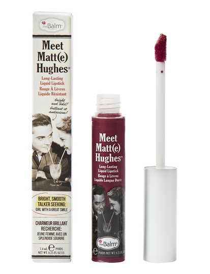 Meet Matt Hughes Romantic Huulikiilto Meikki Liila The Balm