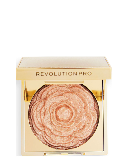 Revolution Pro Lustre Highlighter Pink Rose Bronzer Aurinkopuuteri Revolution PRO