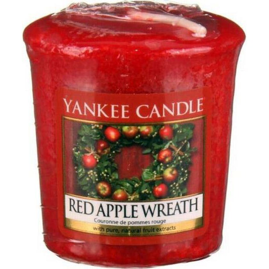Yankee Candle Red Apple Wreath Christmas Scent Votive