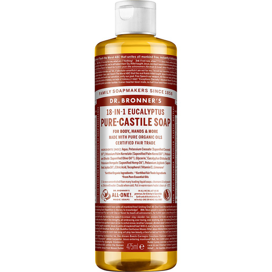 Magic Soaps Eucalyptus, 475 ml Dr. Bronner's Suihku- ja kylpytuotteet