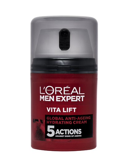L'oréal Men Expert Vita Lift Anti Ageing Cream Kosteusvoide Kasvovoide Ihonhoito Nude L'Oréal Paris