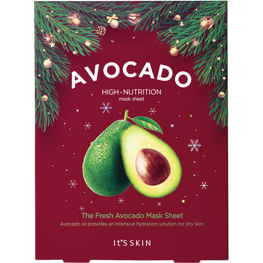 The Fresh Avocado Masks, 5 pcs It'S SKIN Kasvonaamiot