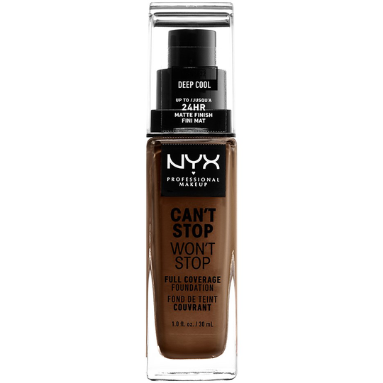 NYX PROFESSIONAL MAKEUP Can't Stop Won't Stop Foundation Deep coo