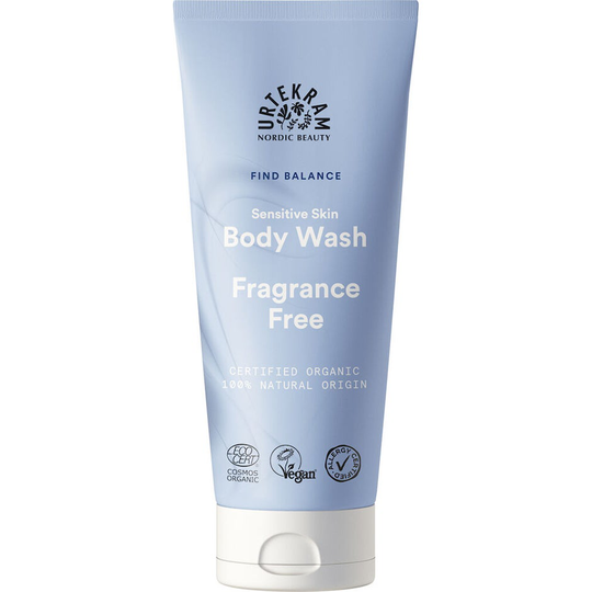 Body Wash, 200 ml Urtekram Kylpy & Suihku