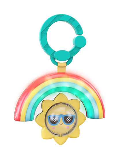 Sun Shaker™ Shake & Glow Regnbue-Rangle Toys Baby Toys Activity Toys Sininen Bright Starts