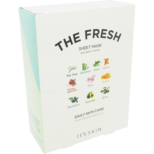 The Fresh Mask Set, 10 pcs It'S SKIN Kangasnaamiot
