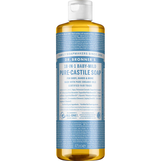 Magic Soaps Baby Mild, 475 ml Dr. Bronner's Suihku- ja kylpytuotteet