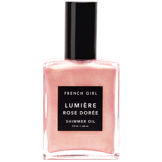 French Girl Organics Lumière Rose Dorée Shimmer Oil (60g)