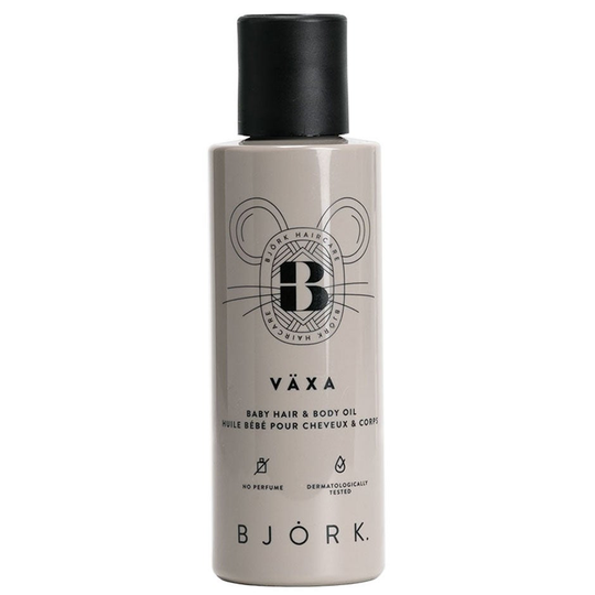 VÄXA Baby Hair & Body Oil, 125 ml Björk Äidille & Vauvalle