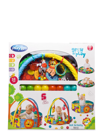 Ball Activity Nest Toys Baby Toys Activity Gyms Monivärinen/Kuvioitu Playgro