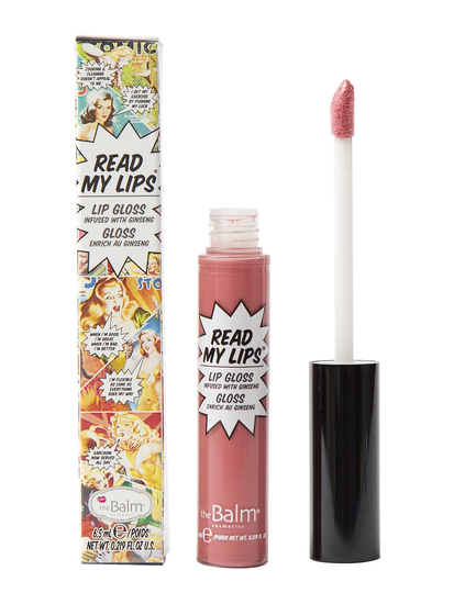 Read My Lips Lipgloss- Pop! Huulikiilto Meikki Vaaleanpunainen The Balm
