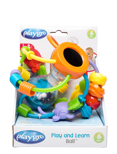 Play & Learn Ball Toys Baby Toys Educational Toys Activity Toys Monivärinen/Kuvioitu Playgro