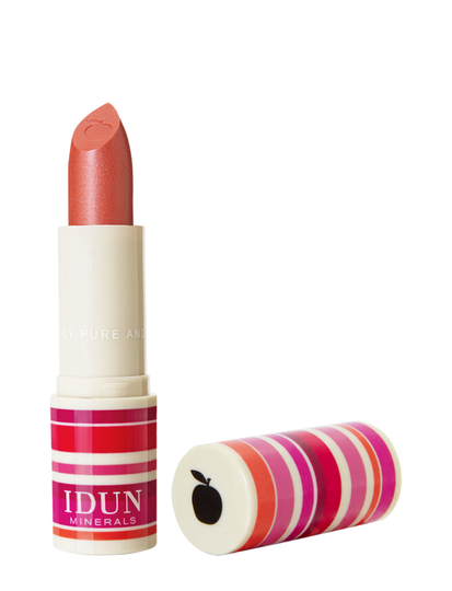 Creme Lipstick Alice Huulipuna Meikki Vaaleanpunainen IDUN Minerals