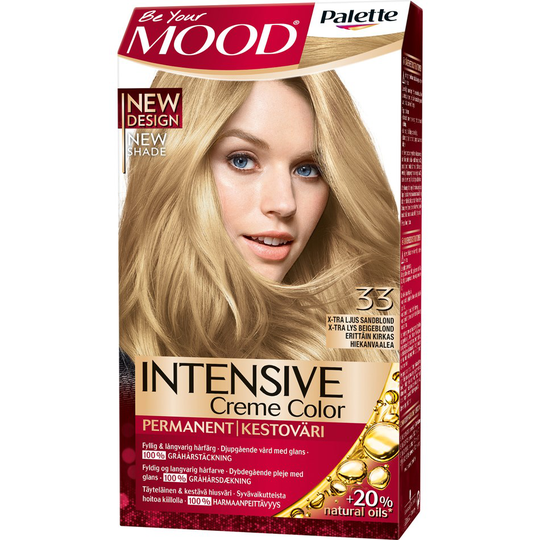 Schwarzkopf MOOD Intensive Creme Color 33 X-tra Ljus Sandblond