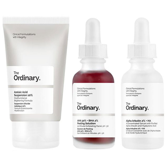 The Ordinary Set of Actives - Bright Skin, The Ordinary Ihonhoito