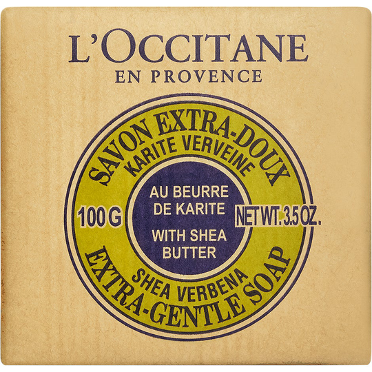 Shea Verbena Extra Gentle Soap, 100 g L'Occitane Suihku- ja kylpytuotteet