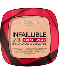 Infaillible 24H Fresh Wear Powder Foundation, 245 Golden Honey