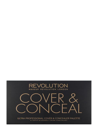 Revolution Ultra Cover And Concealer Palette Light Peitevoide Meikki Makeup Revolution