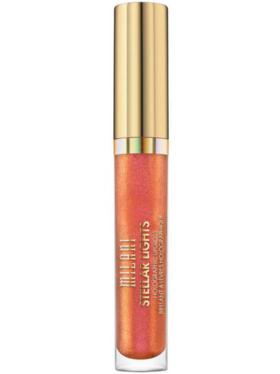 Milani Stellar Light Holographic Lip Gloss Luminous Peach